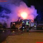 BF Wien: Drei Verletzte nach Unfall mit Schwertransporter auf der A22