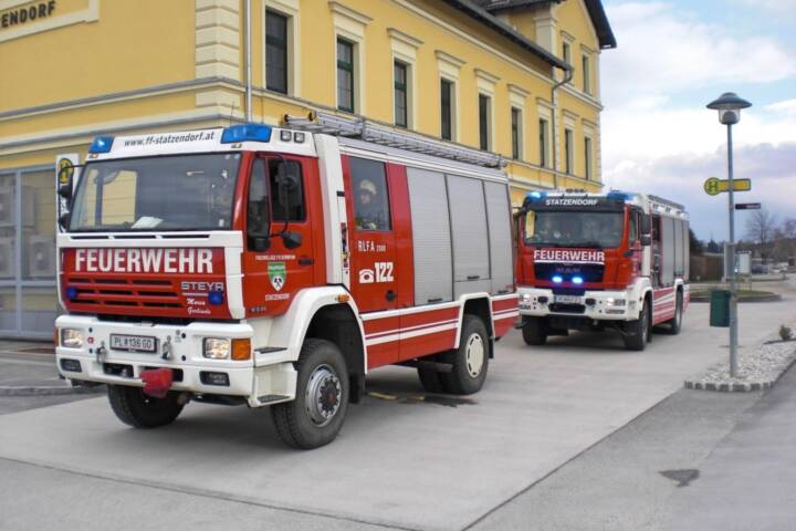 FF Statzendorf: Dieselaustritt bei Lokomotive