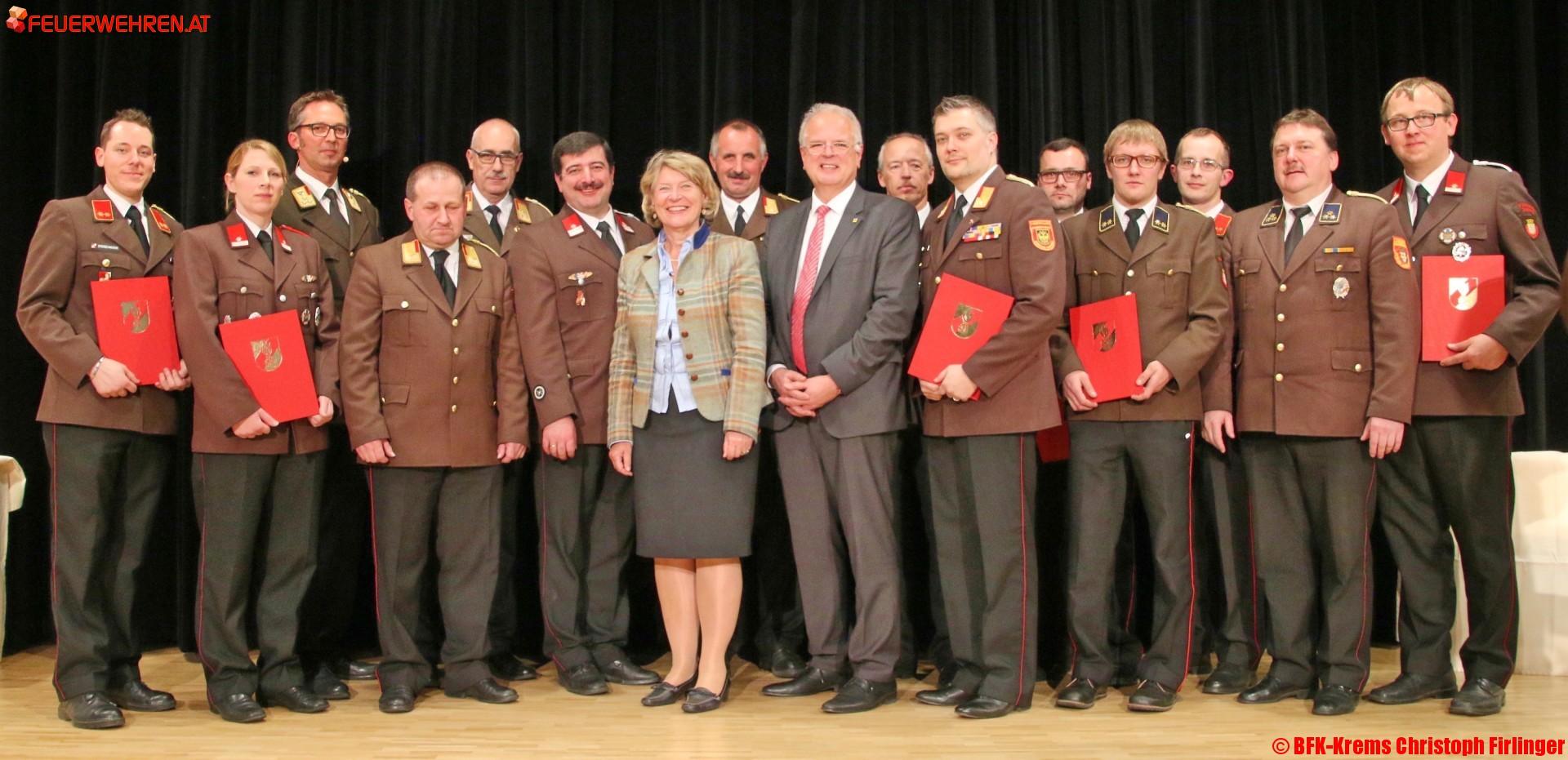 BFK-Krems: Bezirksfeuerwehrtag 2016