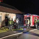 FF Jois: Brandeinsatz mit verletzter Person