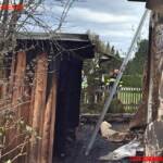 FF Judendorf-Straßengel: Brand eines Geräteschuppens greift auf Wohnhaus über