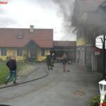 Rauchentwicklung in Deutschlandsberger Garage