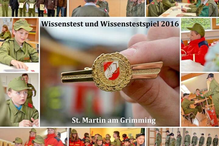 Wissenstest und Wissenstestspiel der Feuerwehrjugend des Bereiches Liezen