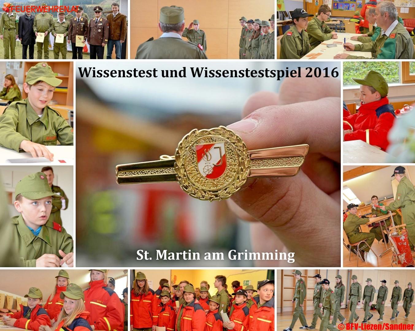 Wissenstest und Wissenstestspiel der Feuerwehrjugend des Bereiches Liezen