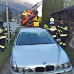 Verkehrsunfall im Ortsgebiet von Trieben