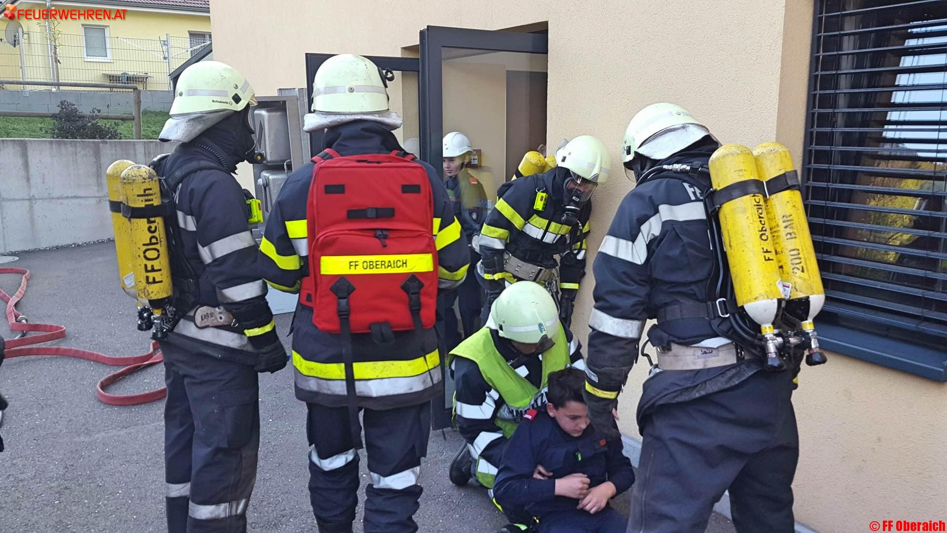 Übung Seniorenzentrum Oberaich