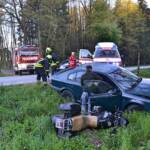 3 Verletzte bei Verkehrsunfall auf der Innviertler Bundesstraße B137