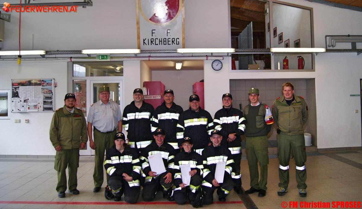 Drei Atemschutztrupps der FF Mariazell holen sich das Tiroler Leistungsabzeichen