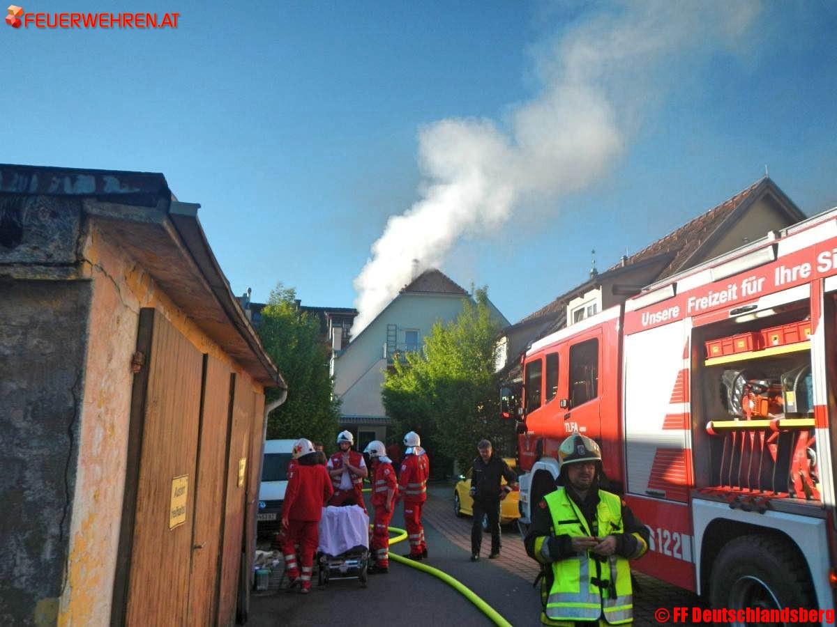 FF Deutschlandsberg: Wohnungsbrand