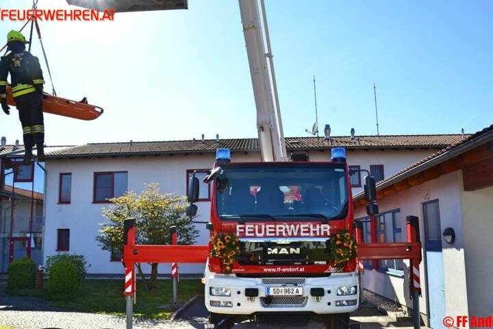 FF Andorf: Weihe Teleskopmastbühne