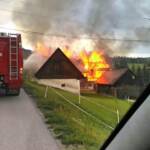 Großbrand in Gratwein-Straßengel