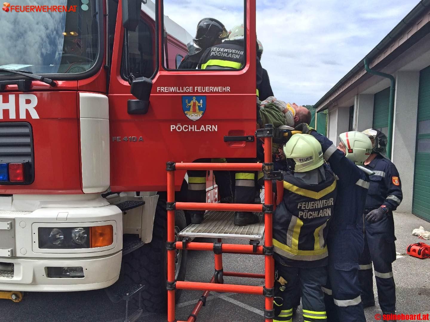 spineboard.at: Training FF Pöchlarn