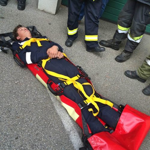 spineboard.at Training FF Pöchlarn