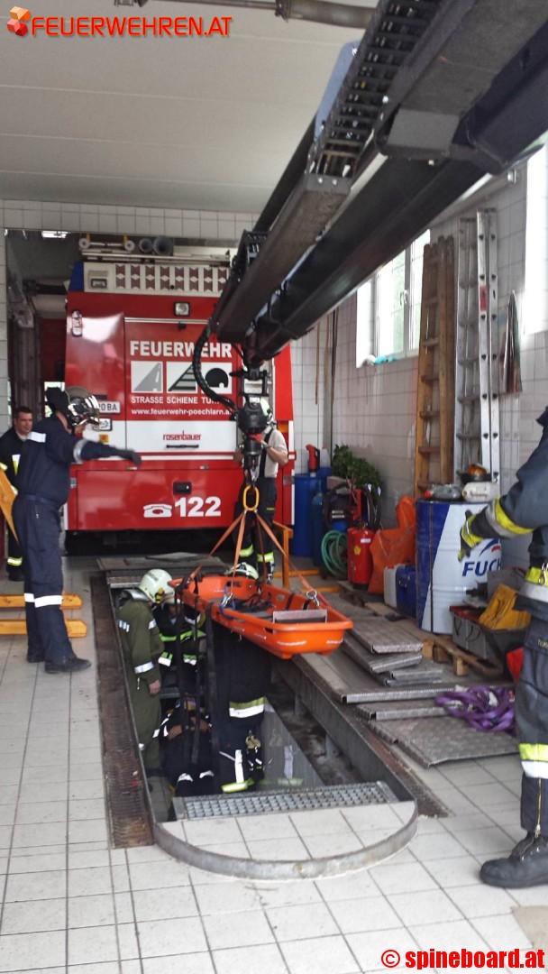 spineboard.at Training FF Pöchlarn