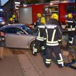 FF Andorf: Verkehrsunfall im Ortsgebiet