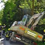 FF Andorf: Komplizierte Fahrzeugbergung