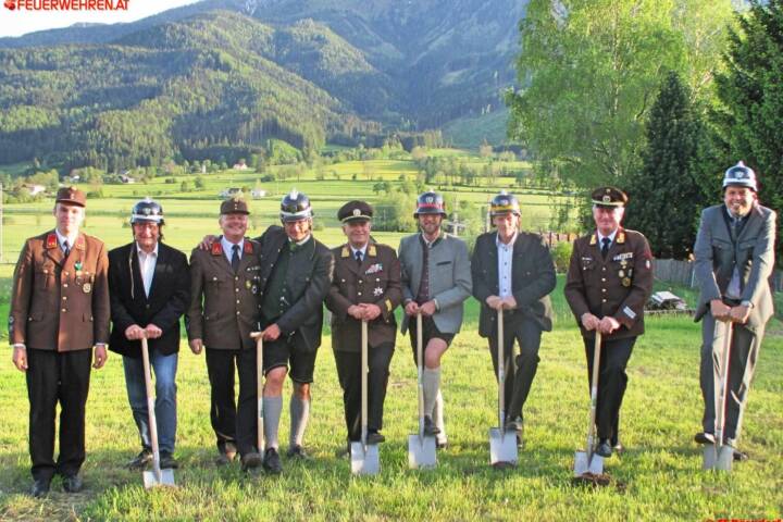 BFV Liezen, Paltental: Spatenstich zum neuen Rüsthaus in Bärndorf