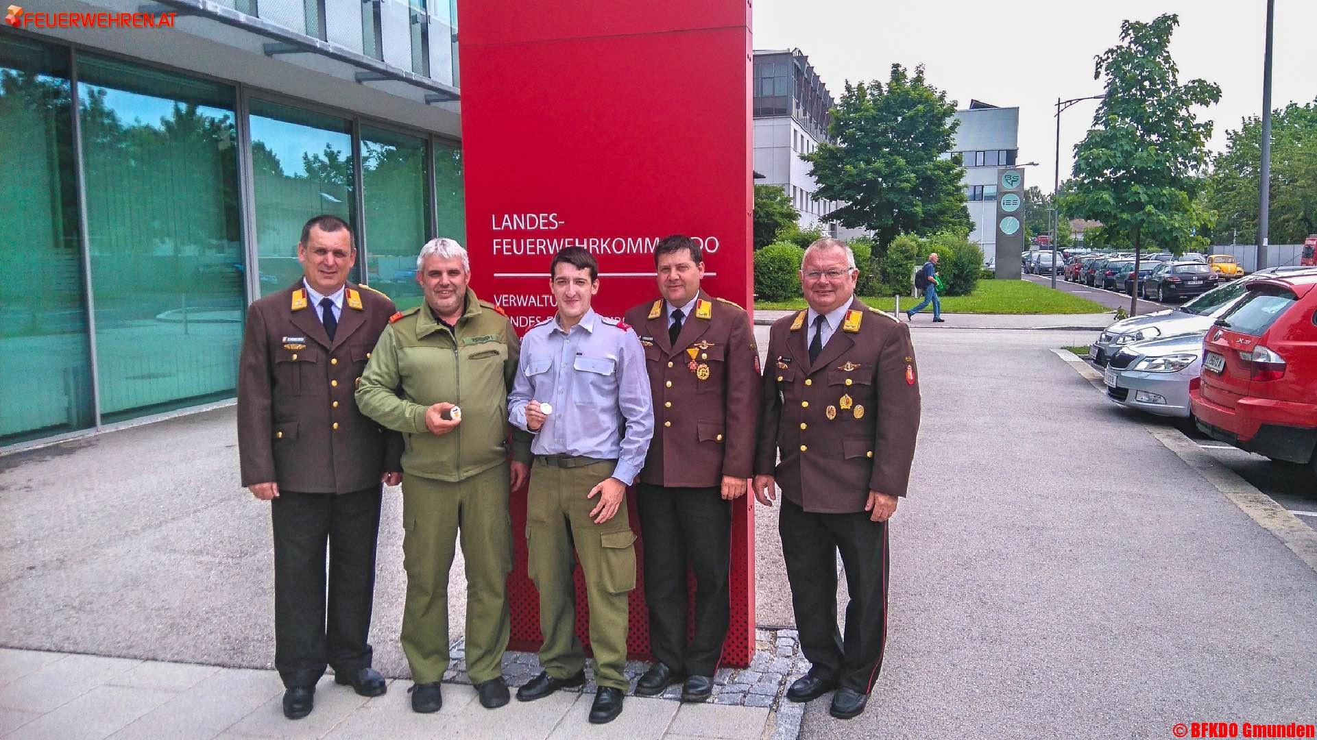 BFKDO Gmunden: Strahlenschutz- Leistungsprüfung Silber erfolgreich bestanden