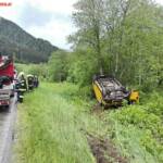 FF Mariazell: Verkehrsunfall auf der B20