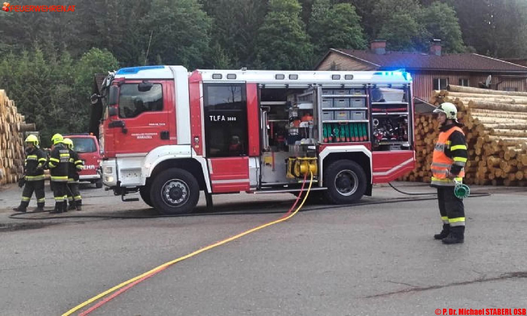 FF Mariazell: Eine Übung der besonderen Art
