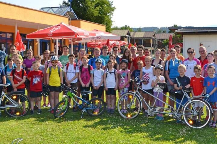 BFKdo. St. Veit/Glan: Sportliche Feuerwehrjugend am Rad