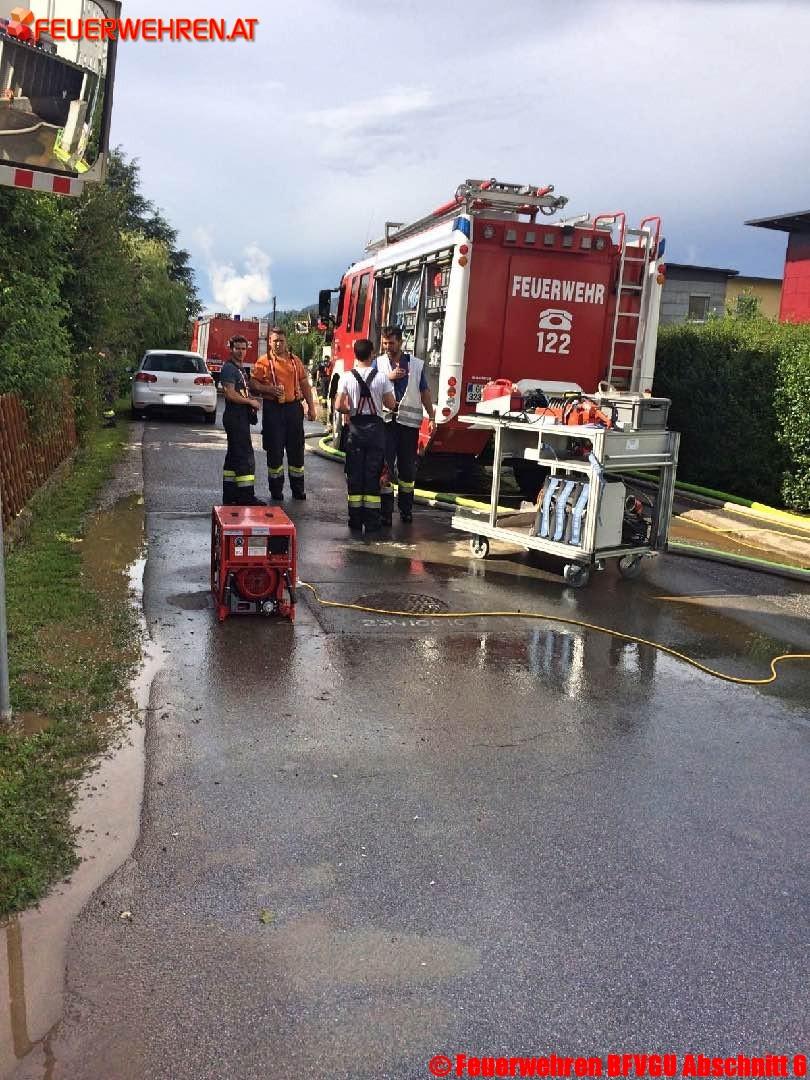 BFVGU: Unwetter über Gratwein-Straßengel