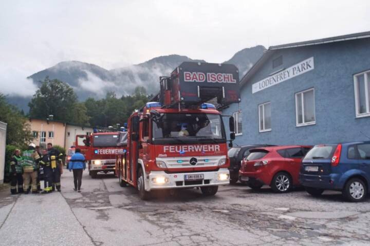 FF Bad Ischl: Von der Übung zum Brandmeldealarm