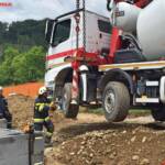 BFVGU: LKW-Bergung der FF Eisbach-Rein