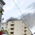 BF Wien: Dachbrand