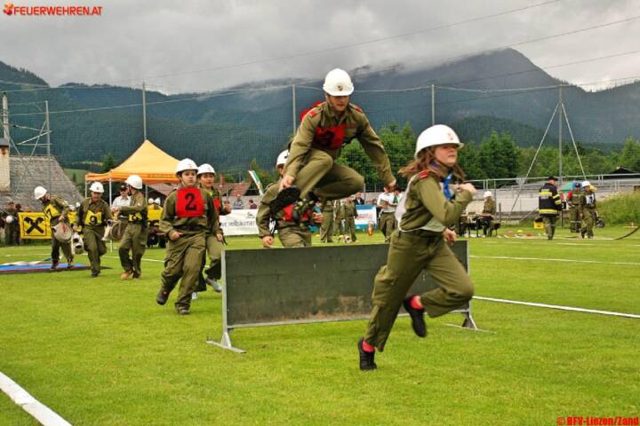 BFV Liezen: 1. Feuerwehrjugend-Leistungsbewerb 2016 in Bad Mitterndorf