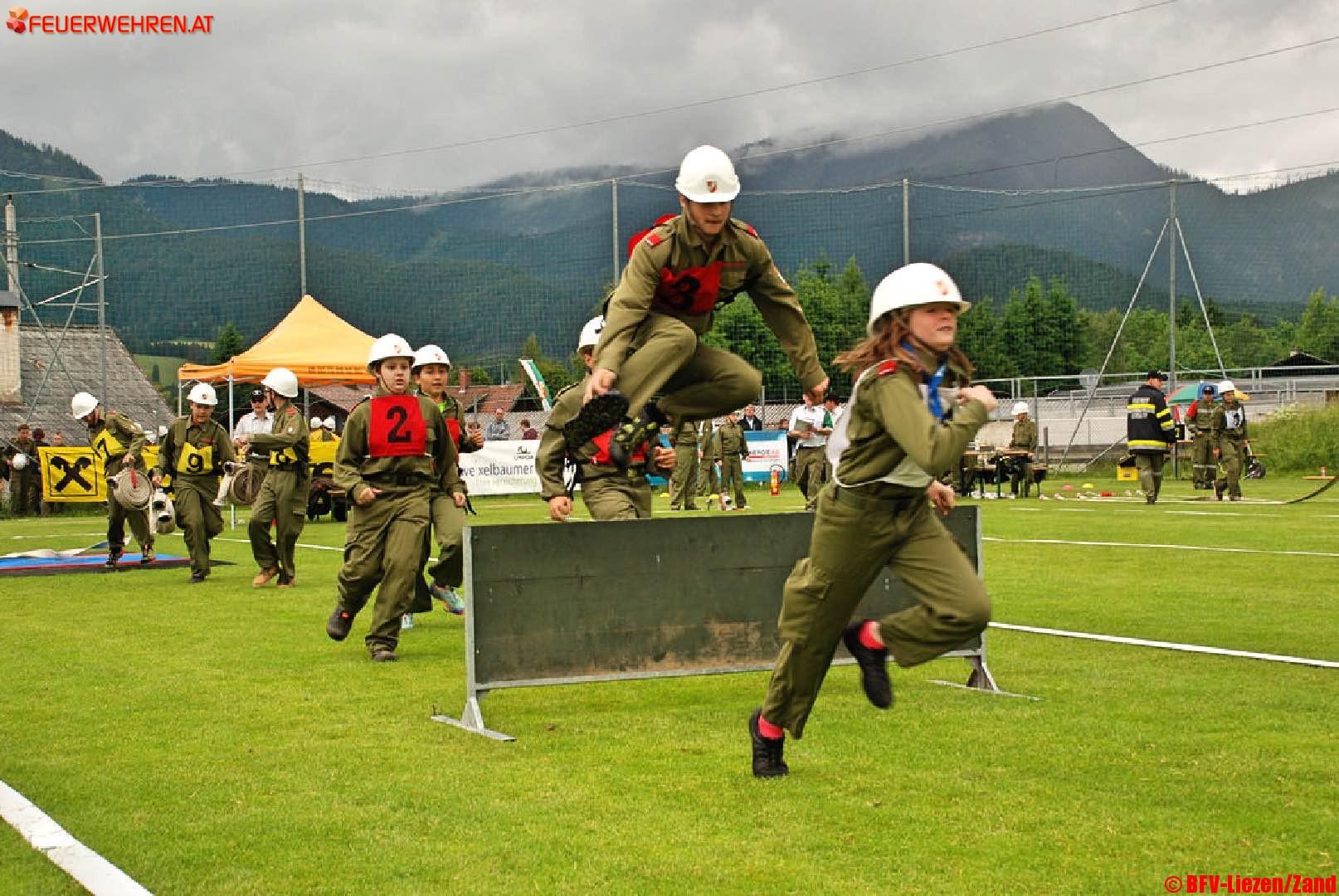 BFV Liezen: 1. Feuerwehrjugend-Leistungsbewerb 2016 in Bad Mitterndorf