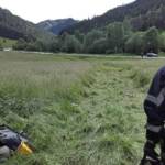 FF Mariazell: Mit 350 PS über Wiese in den Wald 1