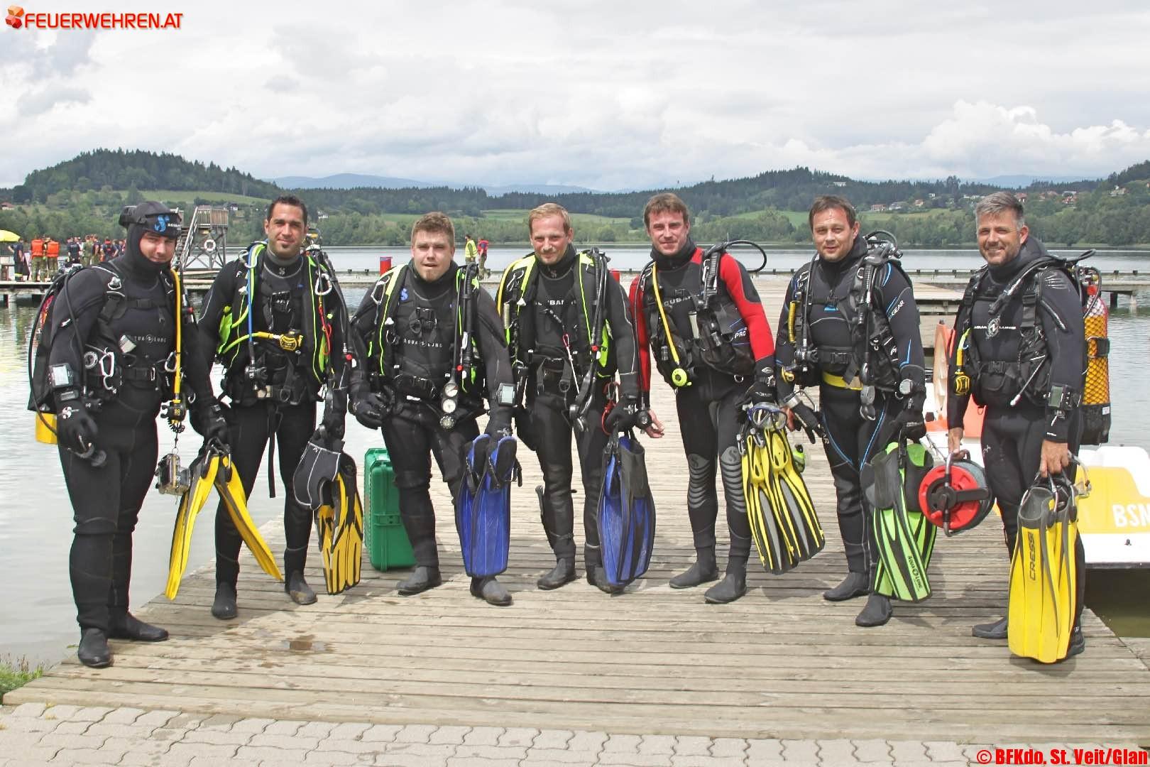 BFKdo. St. Veit/Glan: Wasserdienstübung