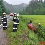 FF Mariazell: PKW-Bergung auf der B21 6