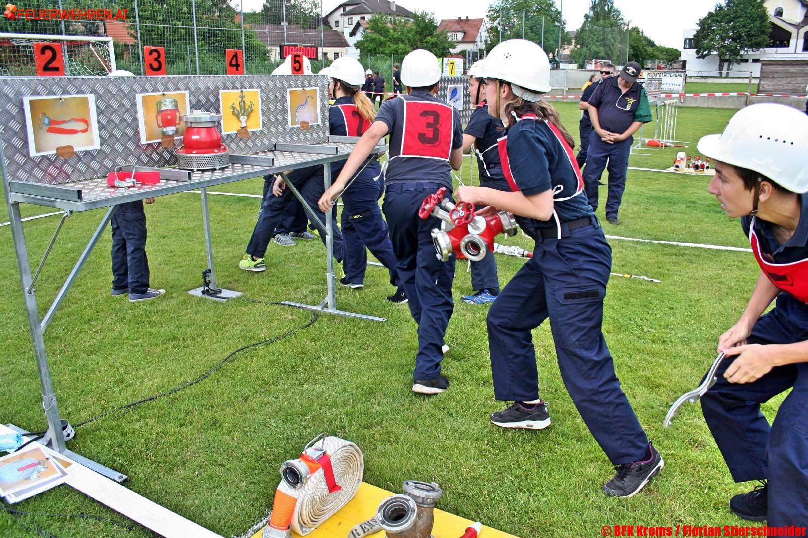 BFK Krems: 36. Bezirksfeuerwehrjugendleistungsbewerb