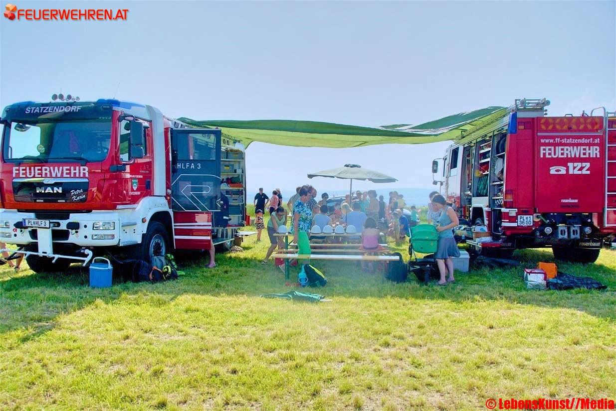 FF Statzendorf: Besuch bei Kindergartenabschlussfest