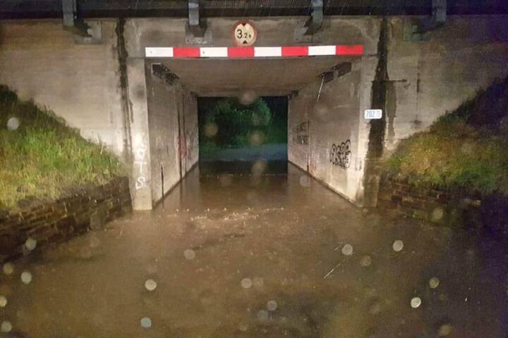 FF Judendorf-Straßengel: Starkes Unwetter zog über die Großgemeinde von Gratwein-Straßengel