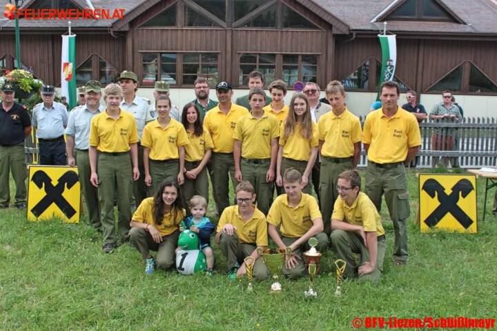 BFV Liezen: 2. Bereichsfeuerwehrjugend-Leistungsbewerb 2016 in Öblarn