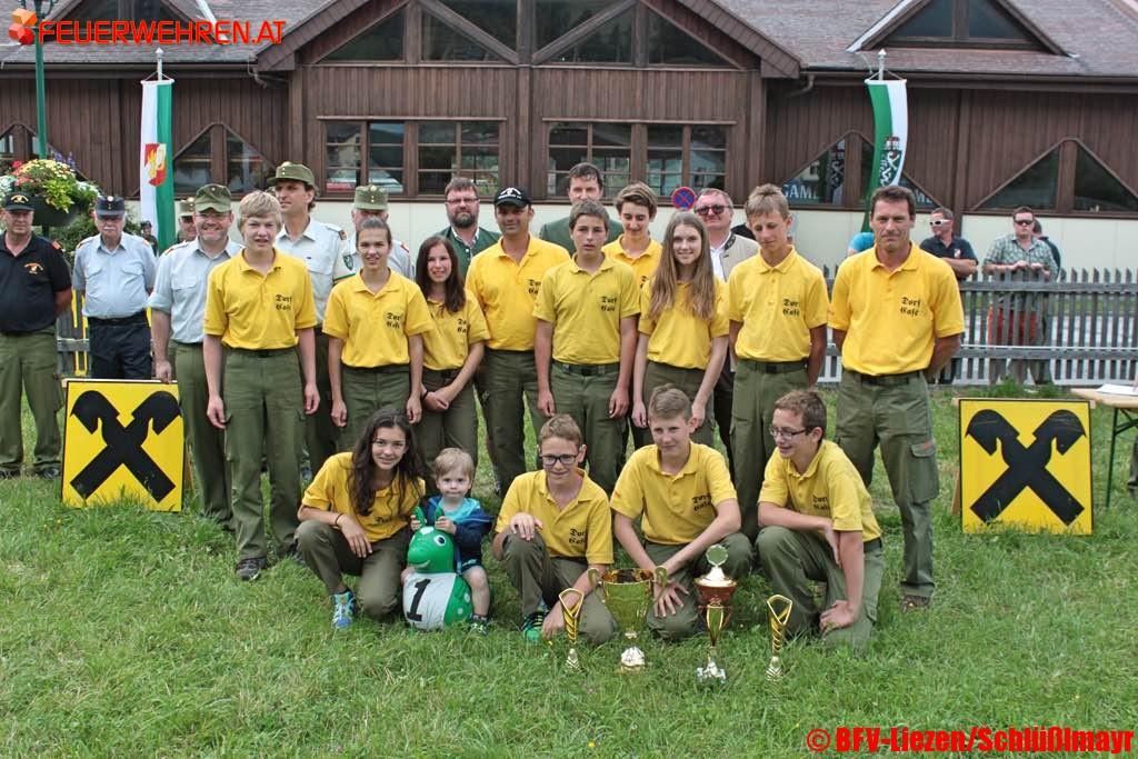 BFV Liezen: 2. Bereichsfeuerwehrjugend-Leistungsbewerb 2016 in Öblarn