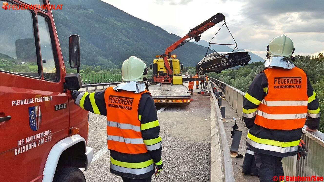 BFV Liezen, Paltental: Verkehrsunfall auf der A9