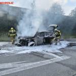 FF St. Georgen i.A.: Fahrzeugbrand auf der A1 5