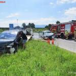 FF St. Georgen i.A.: Aufräumarbeiten nach Verkehrsunfall 2