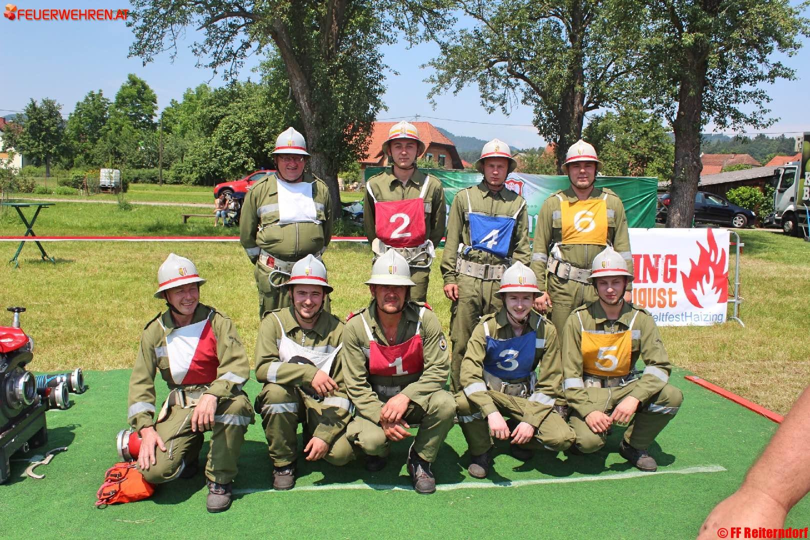 FF Bad Ischl: FW Reiterndorf beim Bezirks-Feuerwehrleistungsbewerb in Eferding