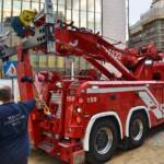 BF Wien: Wasserrohrbruch Auerspergstraße/ Josefstädter Straße