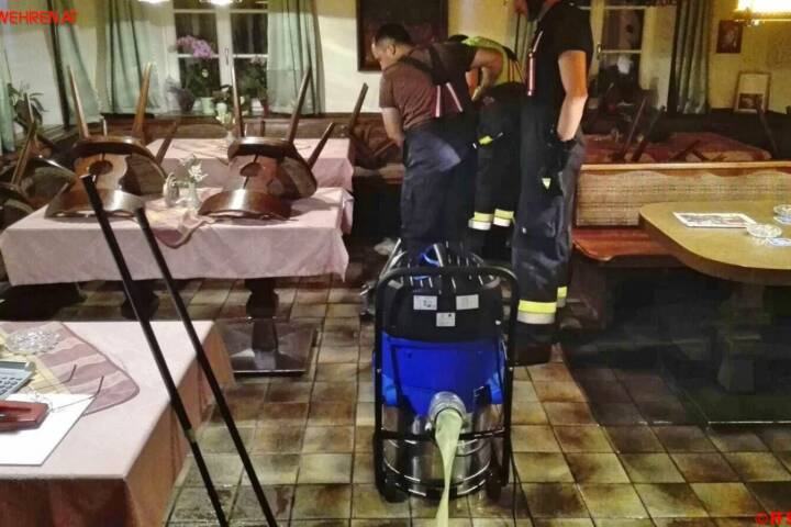 BFV Liezen: „Land unter“ im Paltental