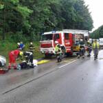 FF Statzendorf: Verkehrsunfall mit eingeklemmter Person in Meidling im Tal