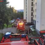 HFW Villach: Rauchentwicklung im 8. Stock in Mehrparteienhaus
