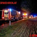 FF Retz: Fahrzeugbergung nach schwerem Verkehrsunfall