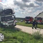 FF Oberpullendorf: LKW-Bergung 1