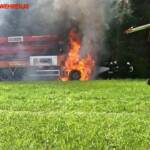 LKW-Brand in Vornholz